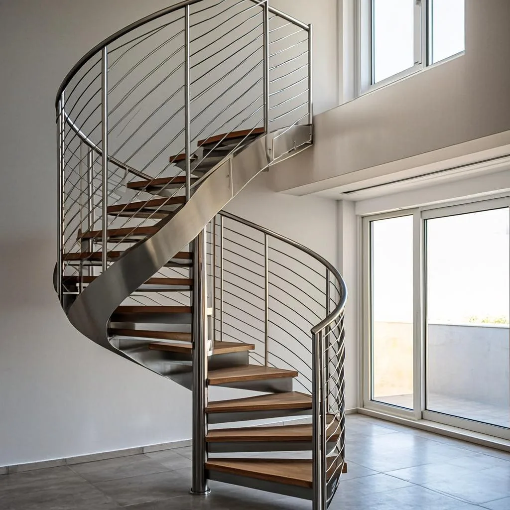 Wendeltreppe im Innenbereich